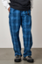 O.G. Denim Plaid Pant - Indigo Checkered Plaid