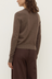 Benny Knit Cardigan - Cocoa Marle
