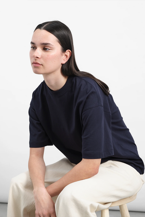 Women's Triple T-Shirt - Navy