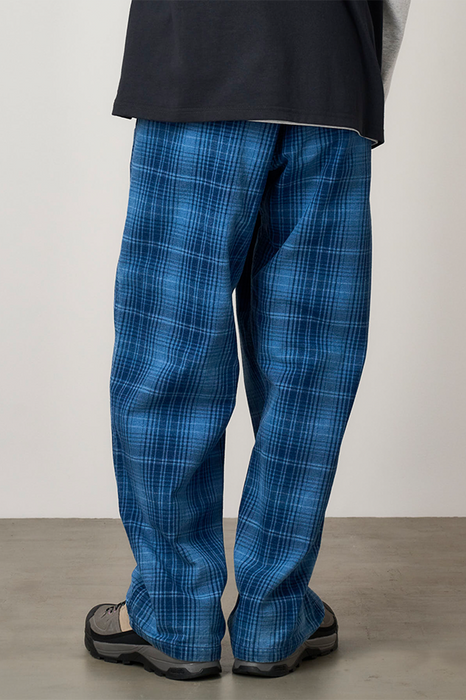 O.G. Denim Plaid Pant - Indigo Checkered Plaid
