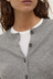 Benny Knit Cardigan - Grey Marle