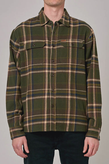 Trailer Check Shirt - Faded Army