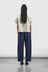 Twisted Seam Trouser - Navy