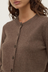 Benny Knit Cardigan - Cocoa Marle