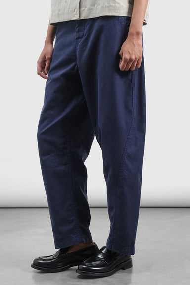 Twisted Seam Trouser - Navy