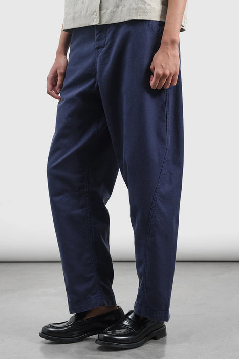 Twisted Seam Trouser - Navy