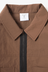Air Nylon Shirt Jacket - Brown