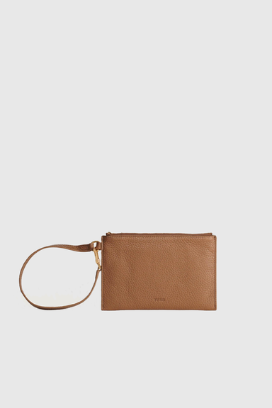 Amy Clutch - Toffee Deer Nappa