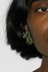 Anette Earrings - Khaki