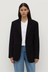 Anika Wool Blazer - Black