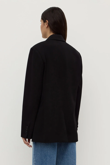 Anika Wool Blazer - Black