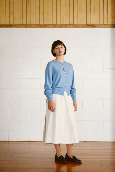 Anni Cardigan - Celeste Blue