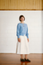 Anni Cardigan - Celeste Blue