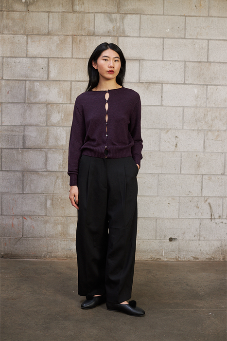 Anni Cardigan - Malbec