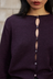 Anni Cardigan - Malbec