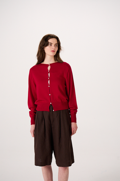 Anni Cardigan - Tamarillo