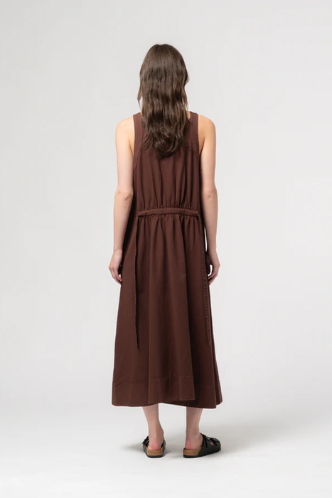 Apron Dress - Faro Cotton Henna