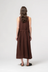 Apron Dress - Faro Cotton Henna