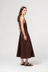 Apron Dress - Faro Cotton Henna