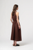 Apron Dress - Faro Cotton Henna