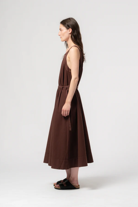 Apron Dress - Faro Cotton Henna