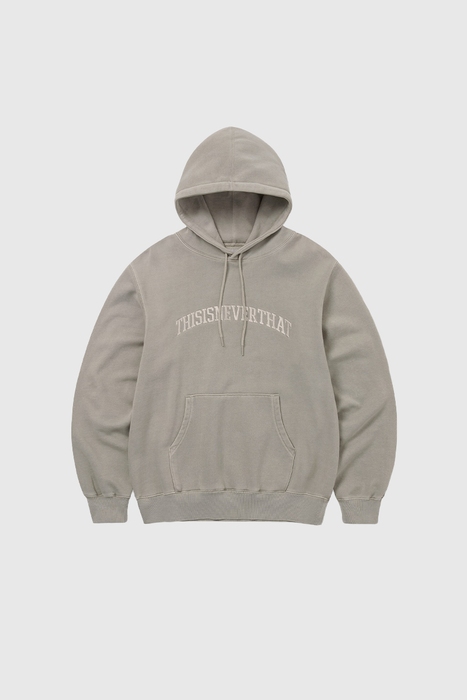 Arch-Logo Hoodie - Stone Beige