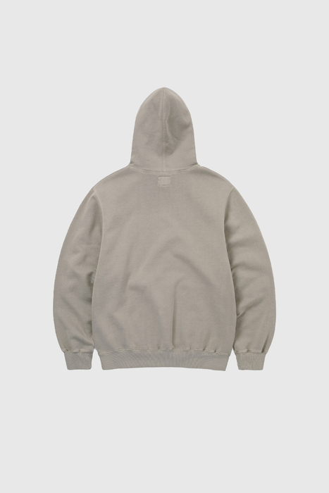 Arch-Logo Hoodie - Stone Beige