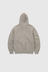 Arch-Logo Hoodie - Stone Beige
