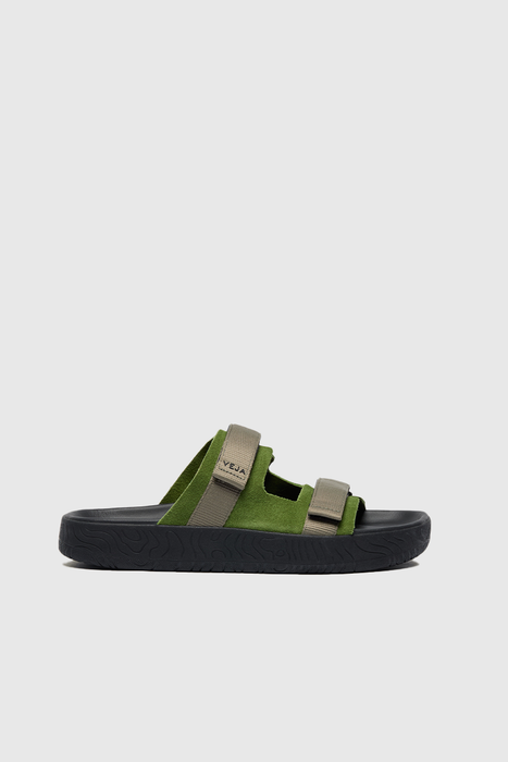Arpoador Suede - Militar / Kaki / Black