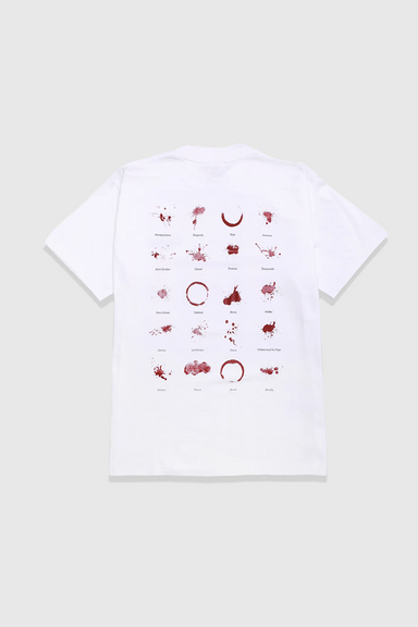 Wine Spill T-Shirt - White
