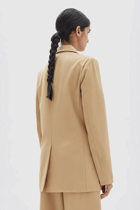 Roberta Wool Jacket - Tan