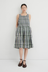 Author Dress - Violet Check