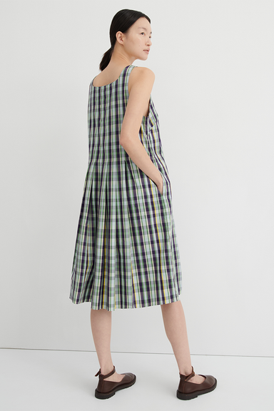 Author Dress - Violet Check