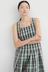 Author Dress - Violet Check