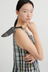 Author Dress - Violet Check