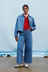 Ava Jacket - Sky Denim