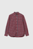 B.D. Indigo Yarn Tartan Check - Indigo Red Check