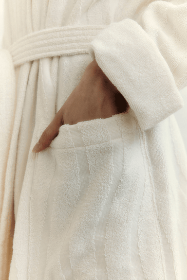 Bath Robe - Ivory