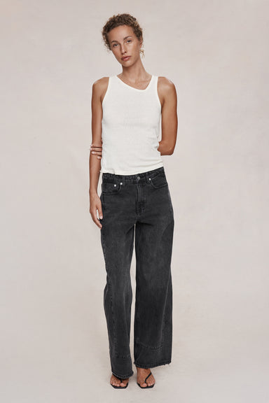 Border Jean - Faded Black