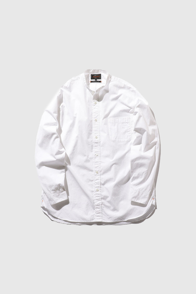 Band Collar Classic Fit - White
