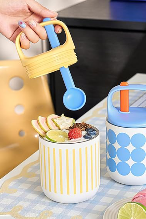 BaoBao Cup 450ml - White / Yellow