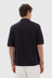 Beck Knit Short Sleeve Shirt - True Navy