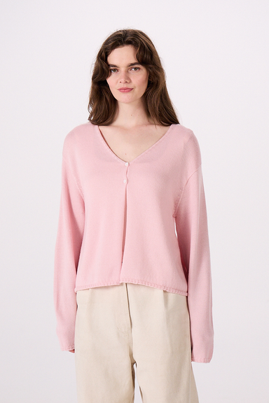 Bella Cardigan - Barely Pink