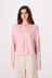 Bella Cardigan - Barely Pink