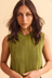 Belle Top - Olive
