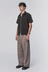 Billy SS Shirt - Black / Tan Stripe