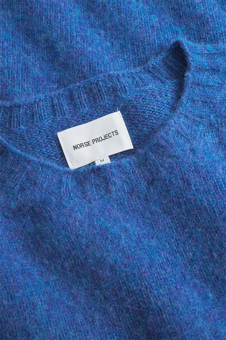 Birnir Brushed Lambswool - Blue Estate