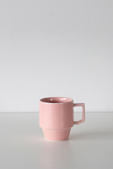 Block Mug Big - Peach