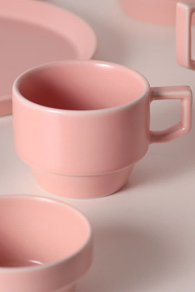 Block Mug - Peach