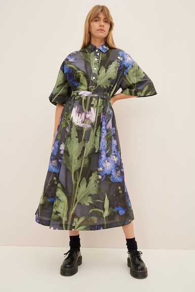 Bloom Dress - Delphinium